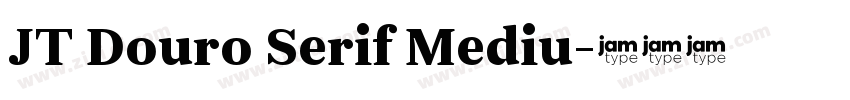 JT Douro Serif Mediu字体转换